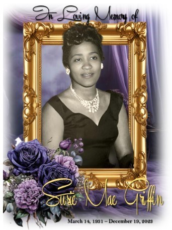 Obituary of Mrs. Susie Mae Griffin