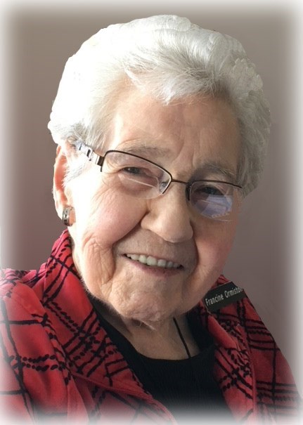 Obituary of Francine Ormiston
