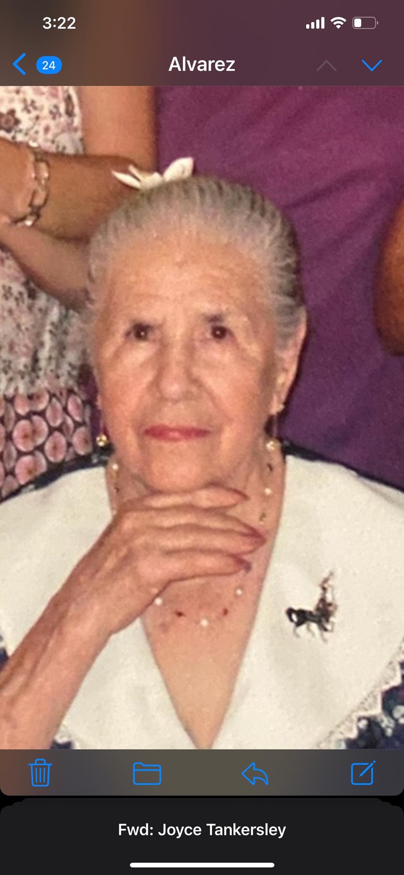 Obituary of Eva Pesquiera Alvarez