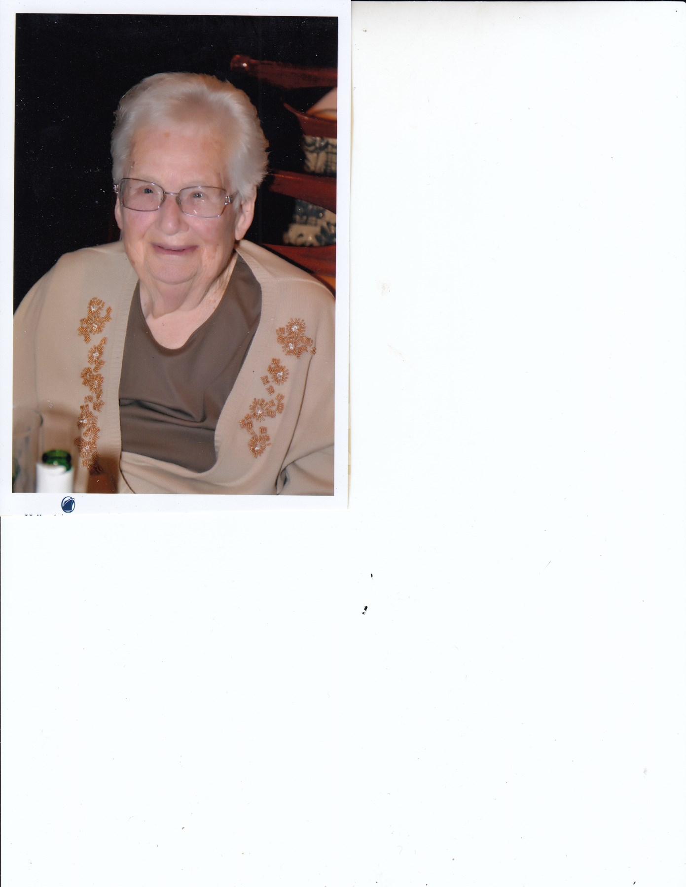 Avis de décès de Ruby Esther Fuchsberger