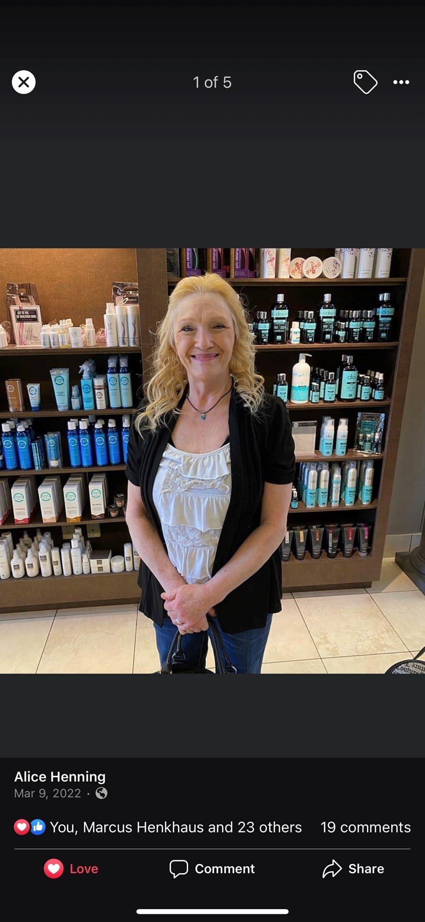 Obituary of Alice C. Henning