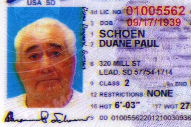 Obituary of Duane Paul Schoen