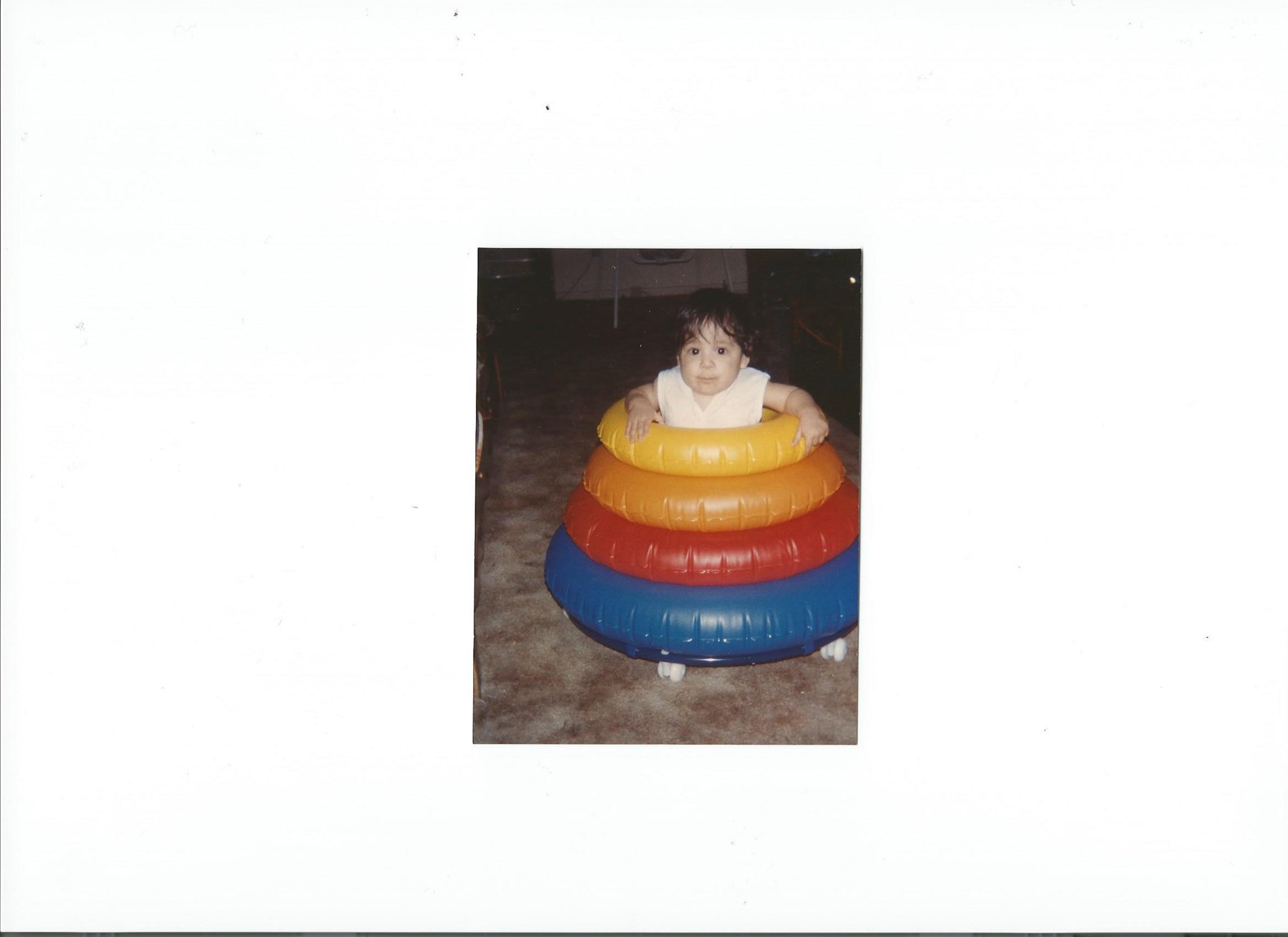 1980 s inflatable hotsell baby walker