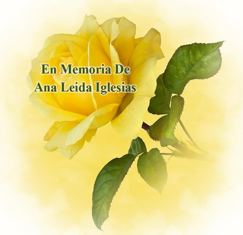 Obituary of Ana Leida Iglesias