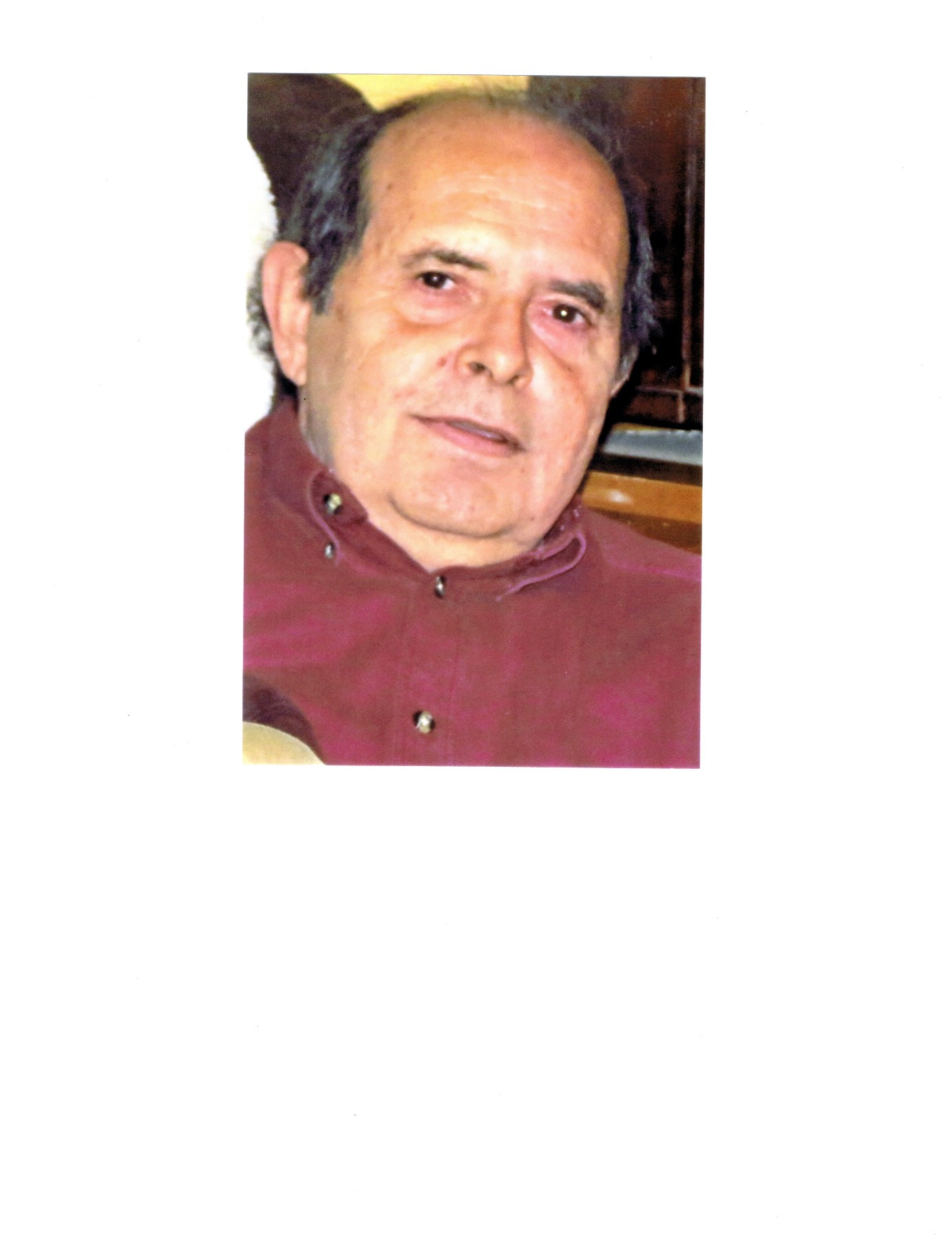 Obituary of Stanley R Oates