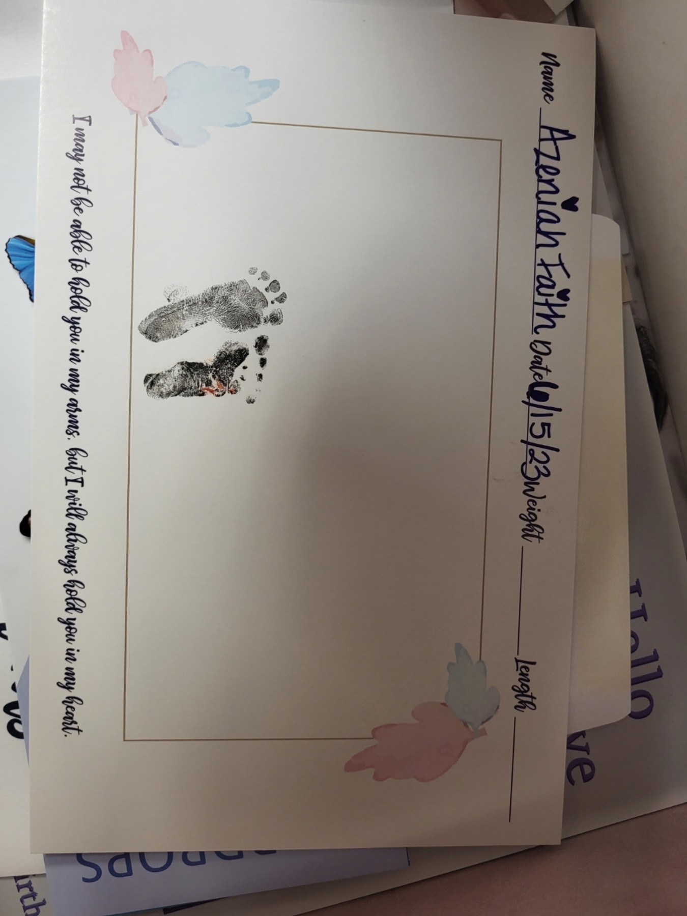 Obituary of Azeniah Faith Garcia