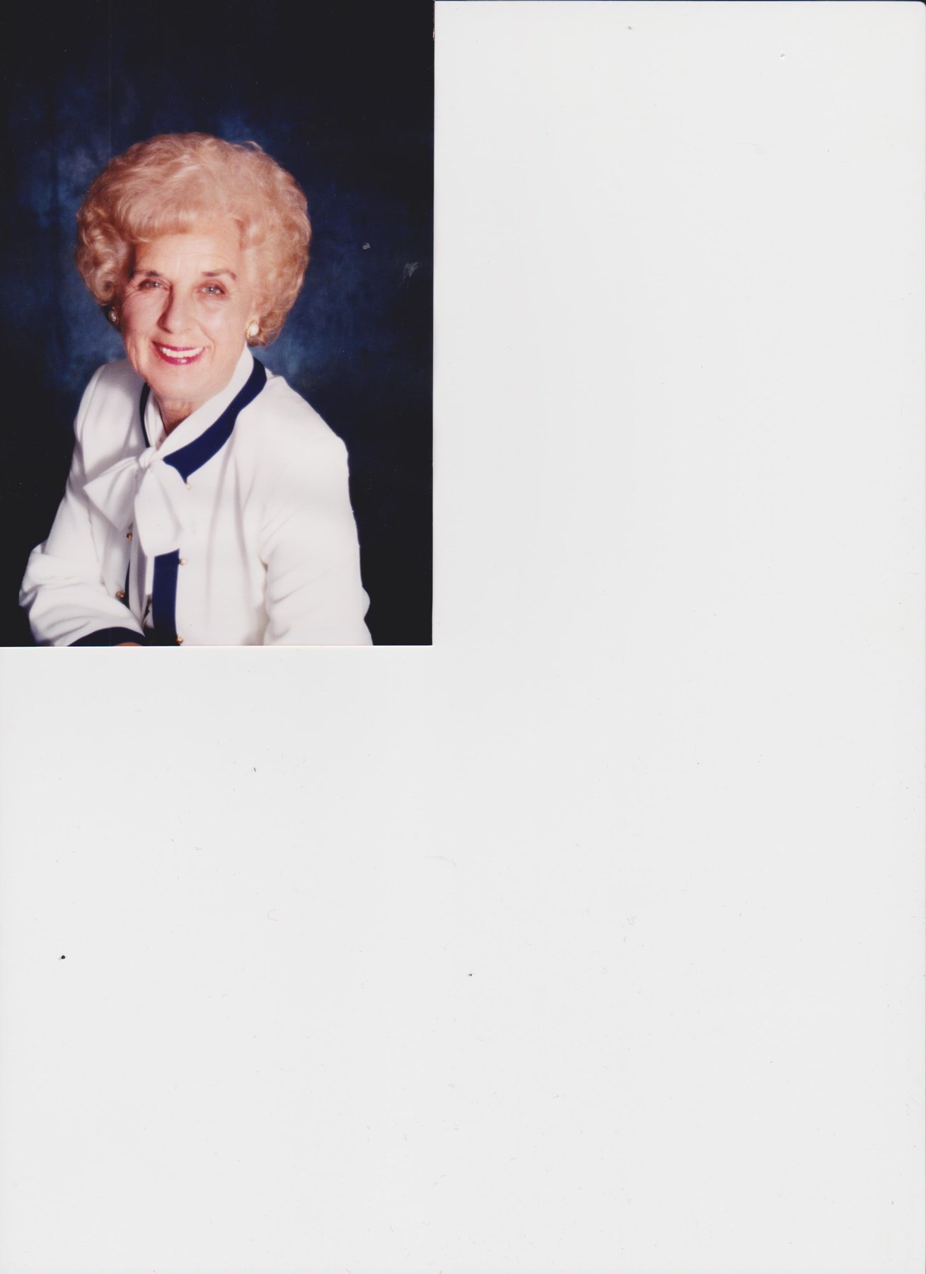 Obituary of Dr. Betty Gibbs Holmes