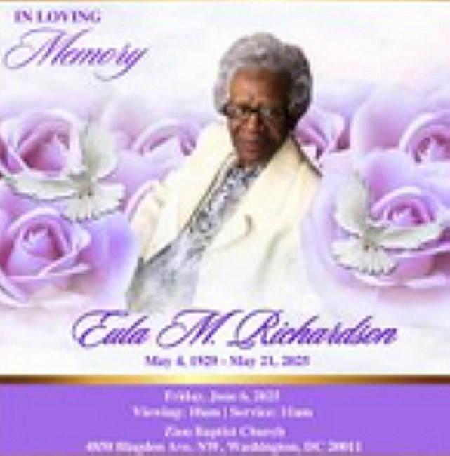 Obituary of Eula Mae Richardson
