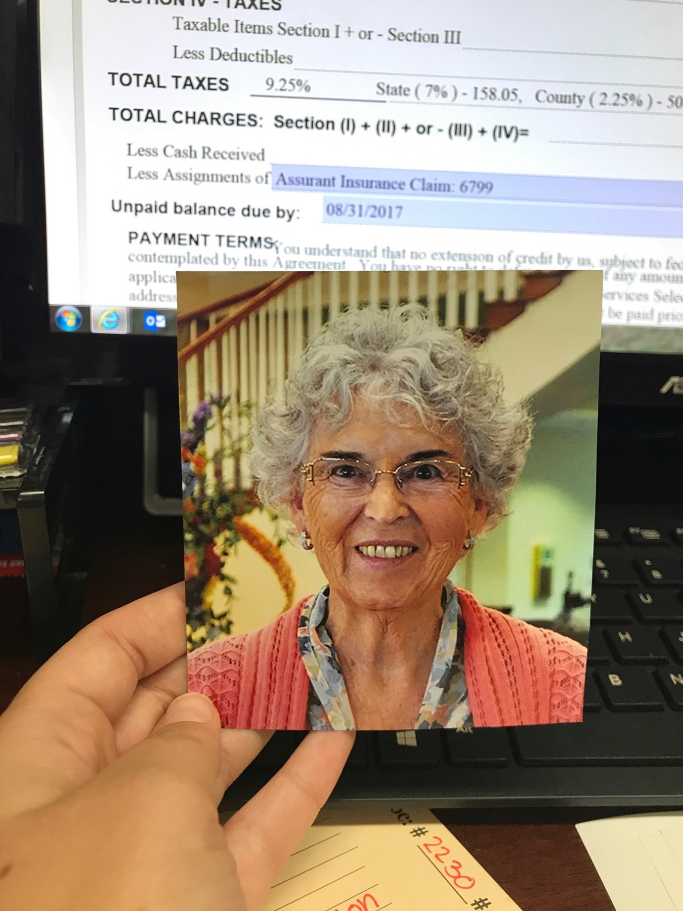 Obituary of Geraldine Ruth Dance