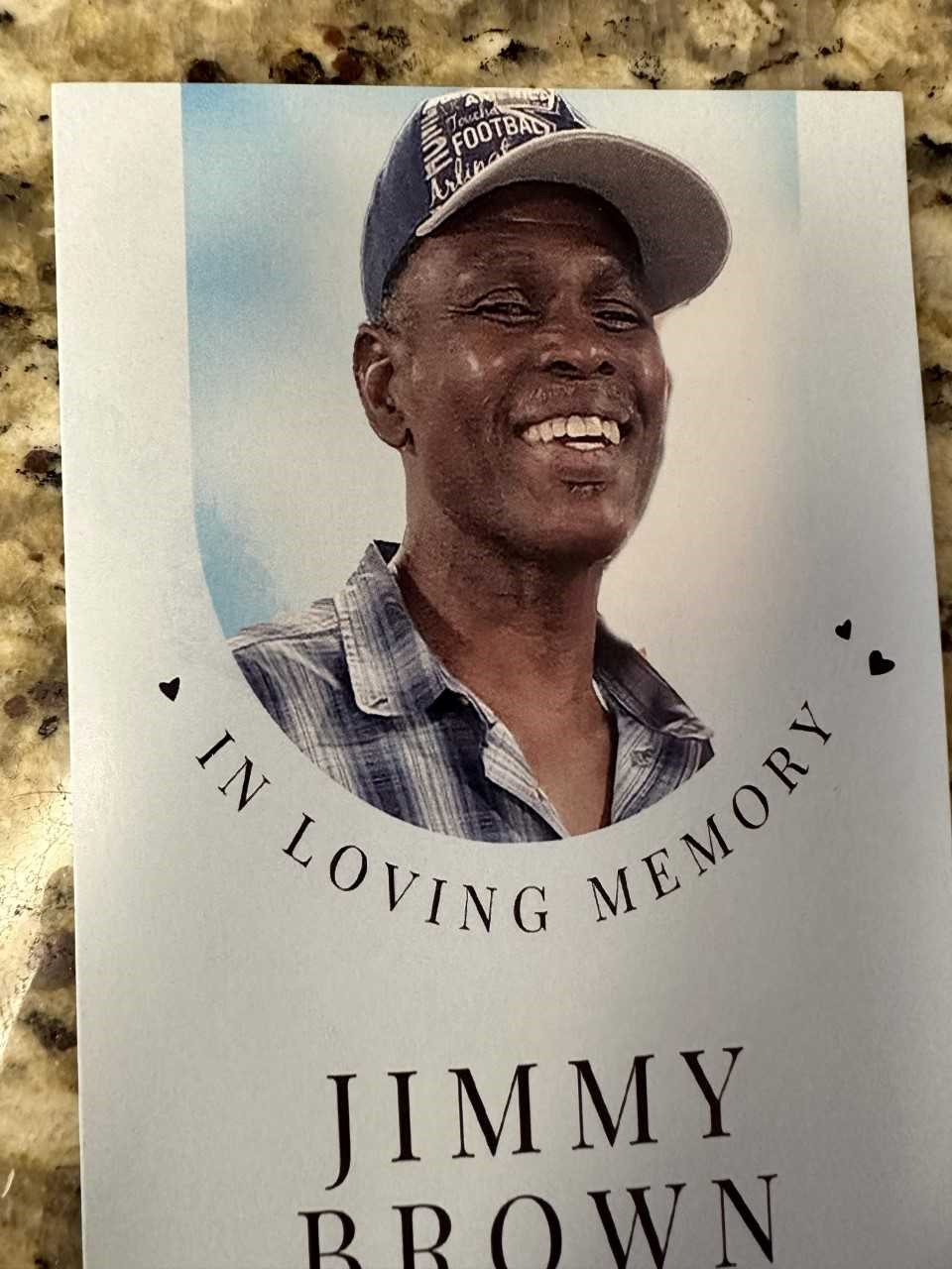 Obituary of Jimmy Lee Brown