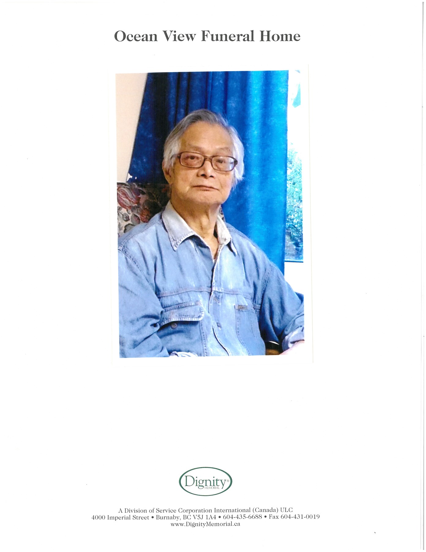 Obituary of Chi Yuen Leung