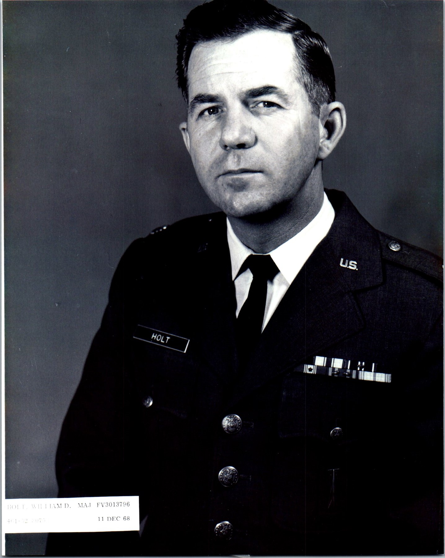 Avis de décès de William Don Holt