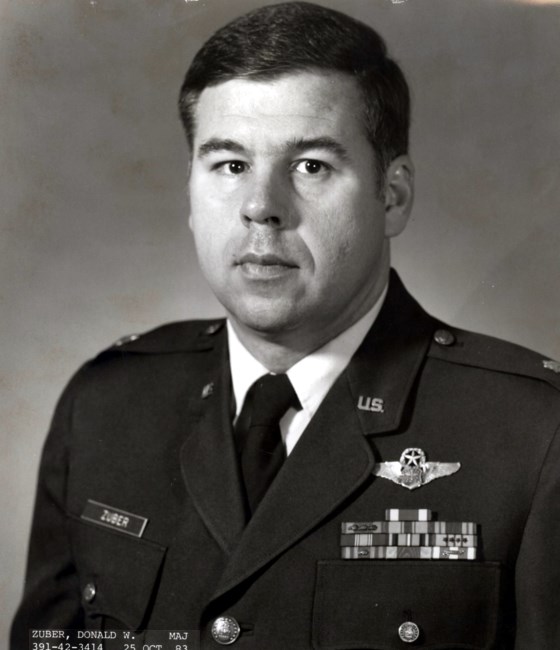 Obituary of Donald Walter Zuber