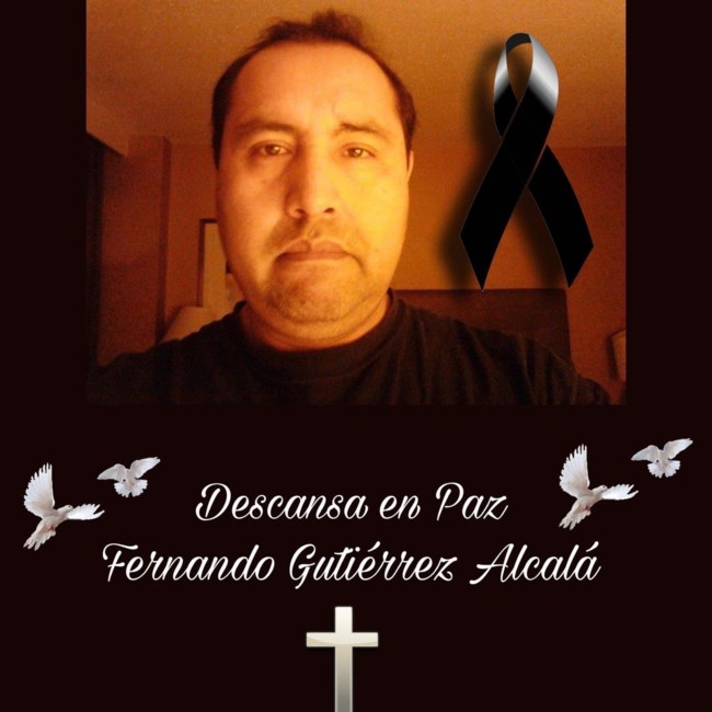Avis de décès de Fernando Jesus Gutierrez