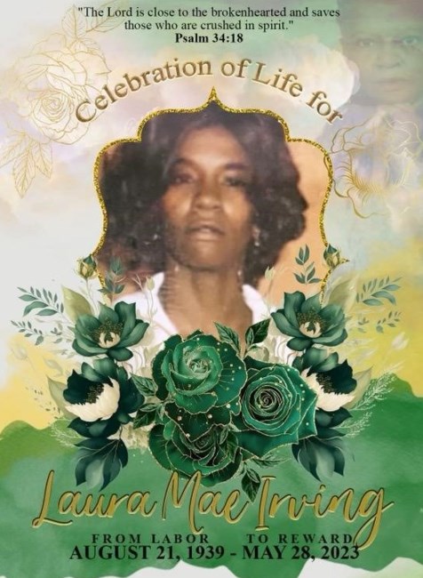 Obituary of Laura Mae Smith Irving