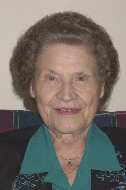 Avis de décès de Marjorie Bertha Knoblauch