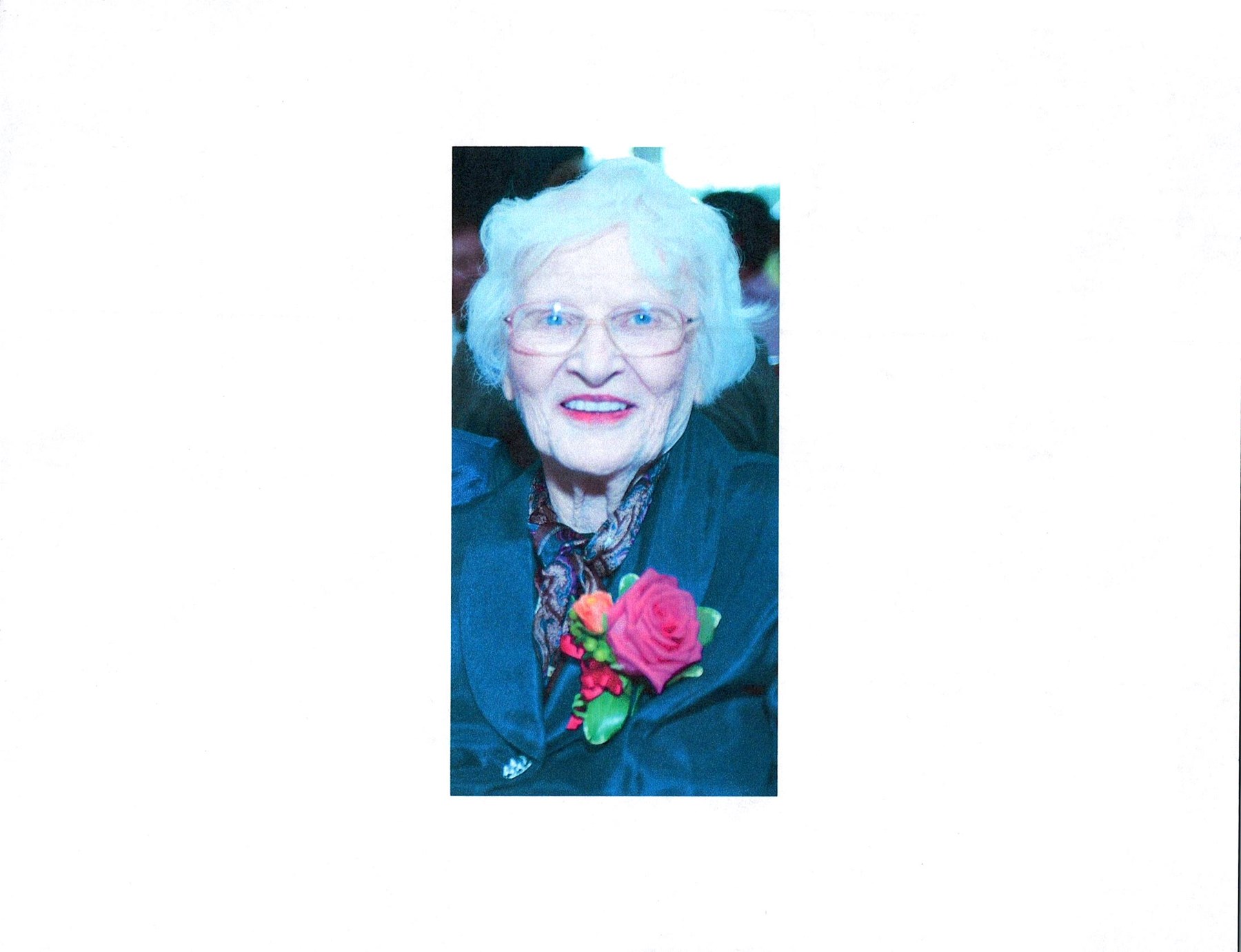 Obituary of Winifred H. Elliott