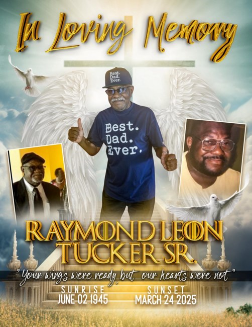 Avis de décès de Raymond Leon Tucker