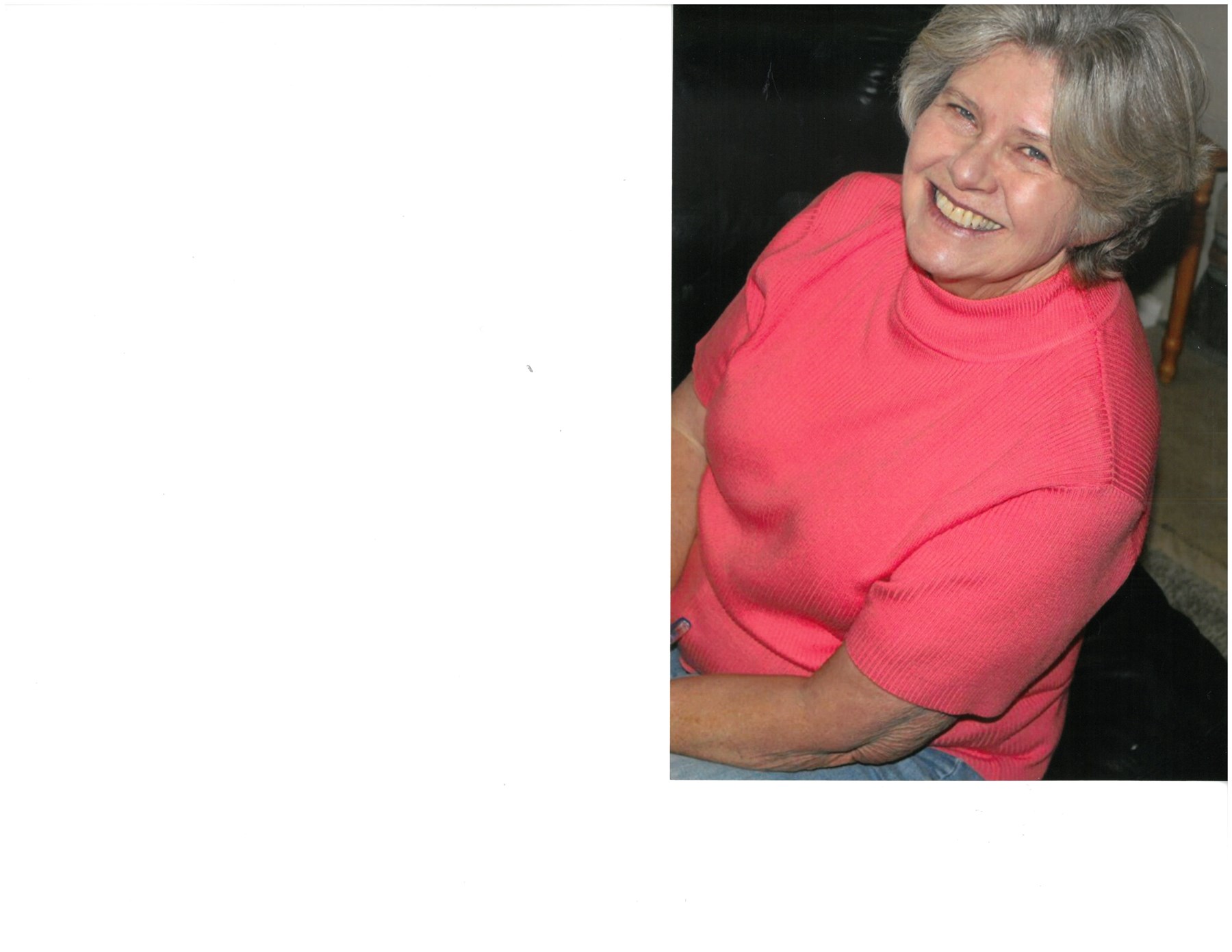 Obituary of Barbara Joyce Brown