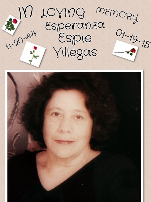 Obituary of Esperanza "Espie" Villegas