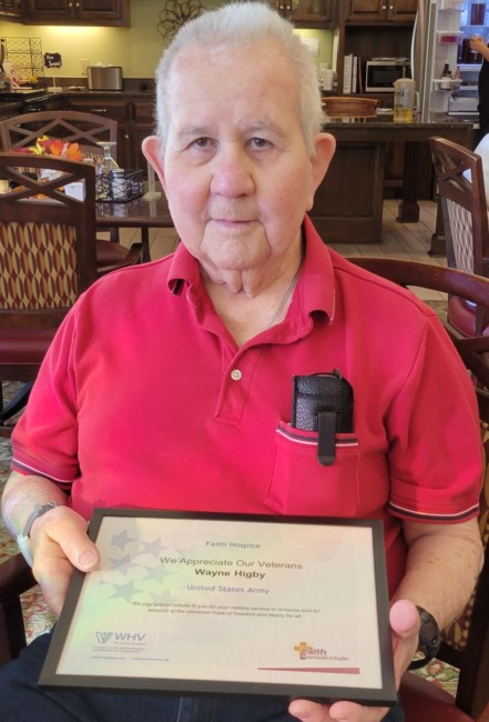 Obituary of August Wayne Higby