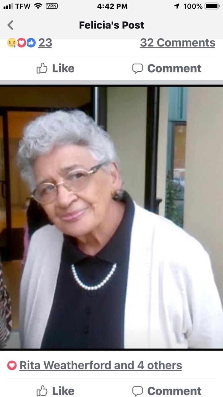 Obituary of Louisa W King