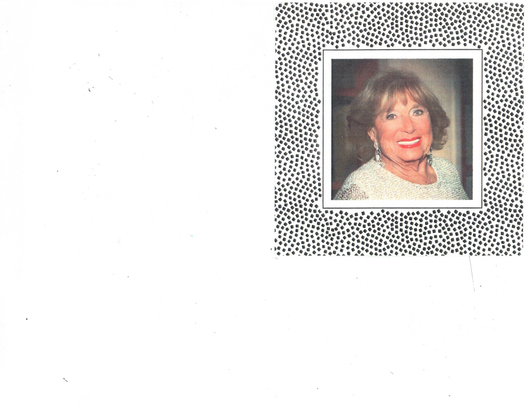 Obituary of Harriet Moskowitz