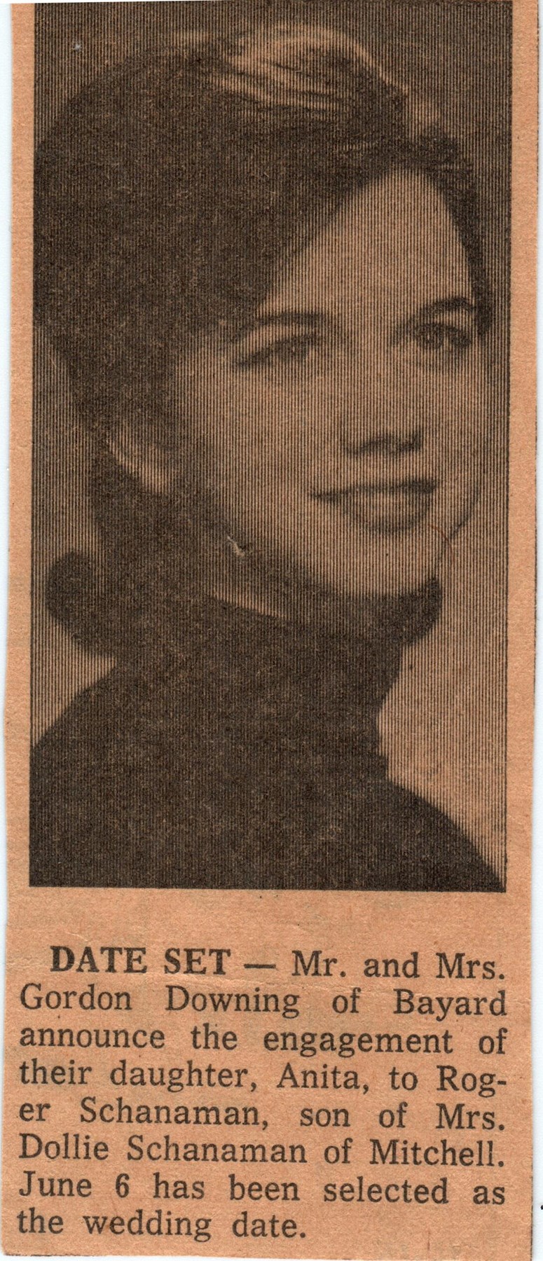 Obituary of Anita Schanaman