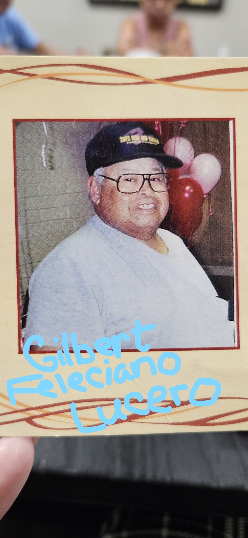 Obituary of Gilbert Feleciano Lucero