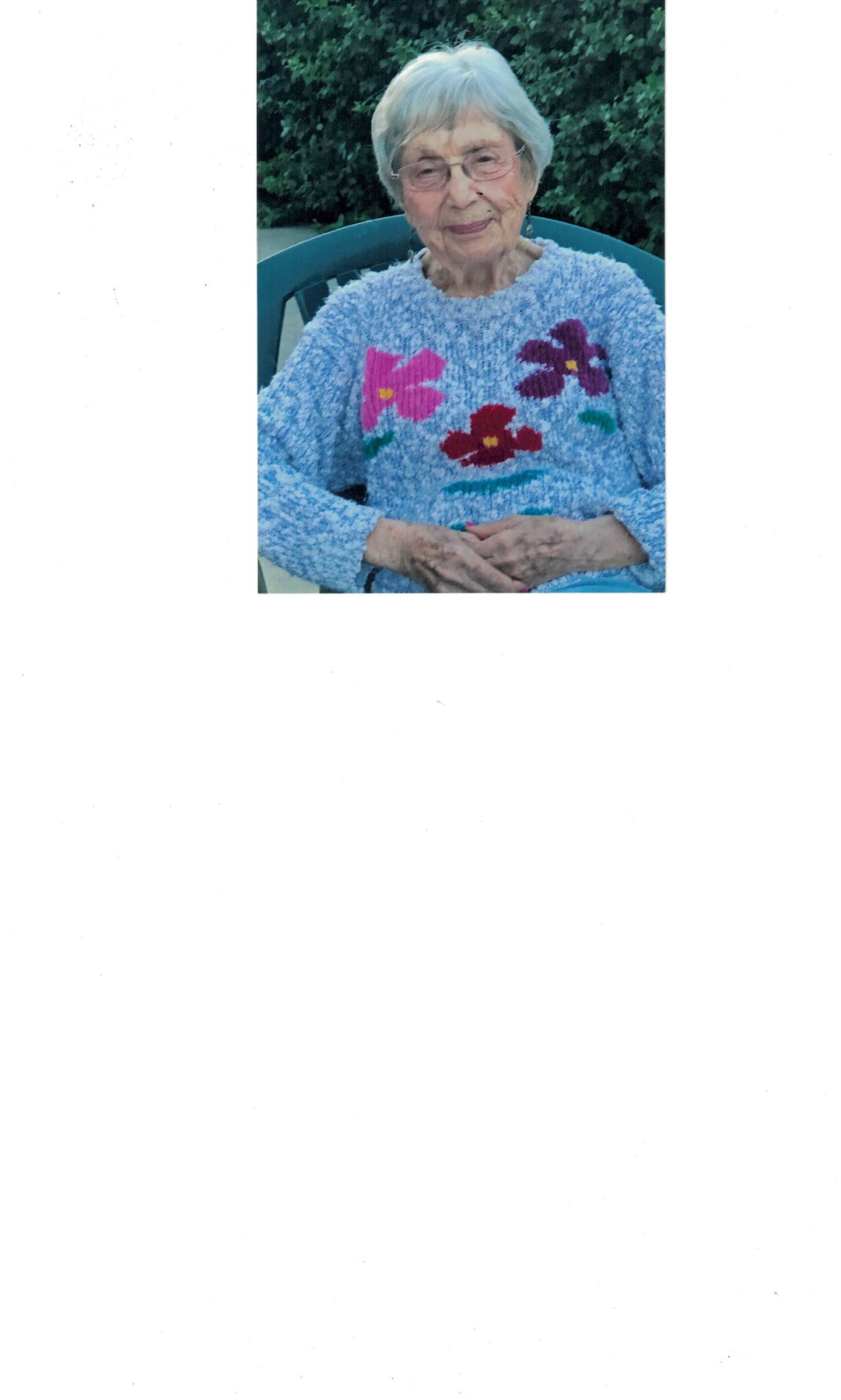 Obituary of Betty Buell Hendricks
