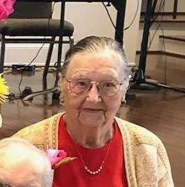 Obituary of Ruth Virginia Ward