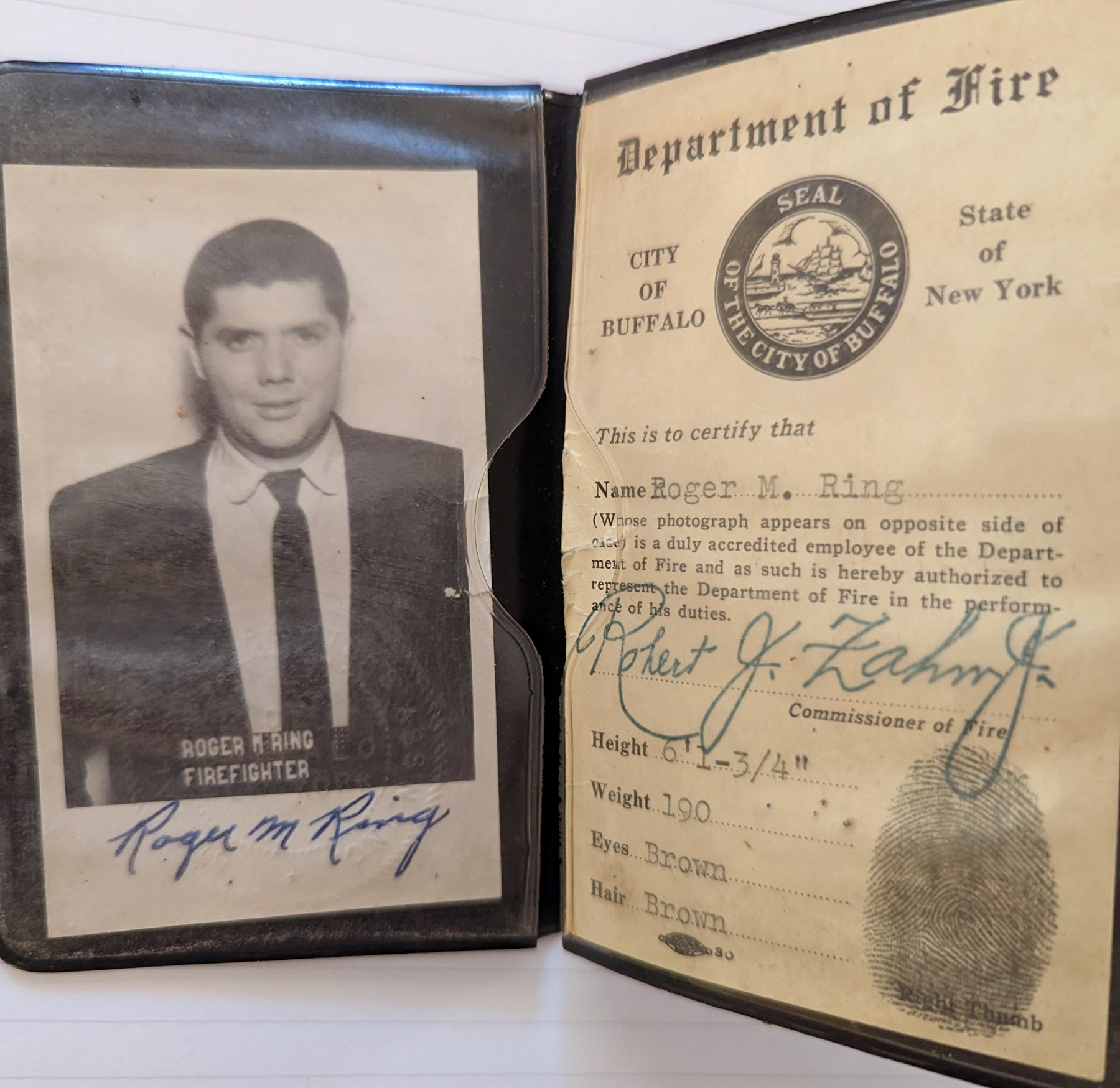 Obituary of Roger Michael Ring