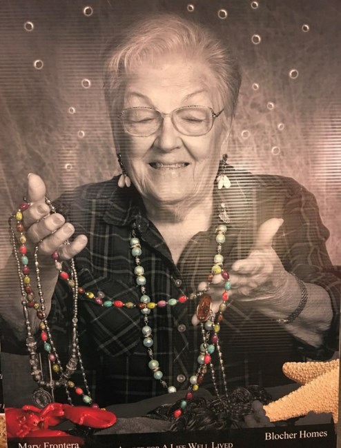 Obituary of Mary V. Frontera