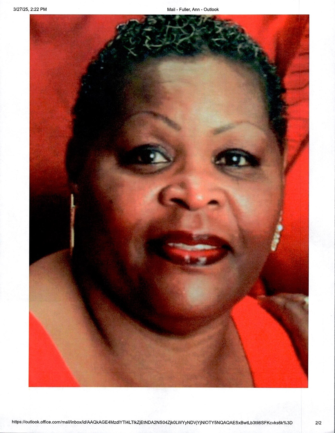 Obituario de Augusta Jean Pettaway