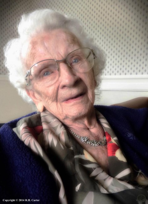 Obituary of Evelyn Sybil Oliver