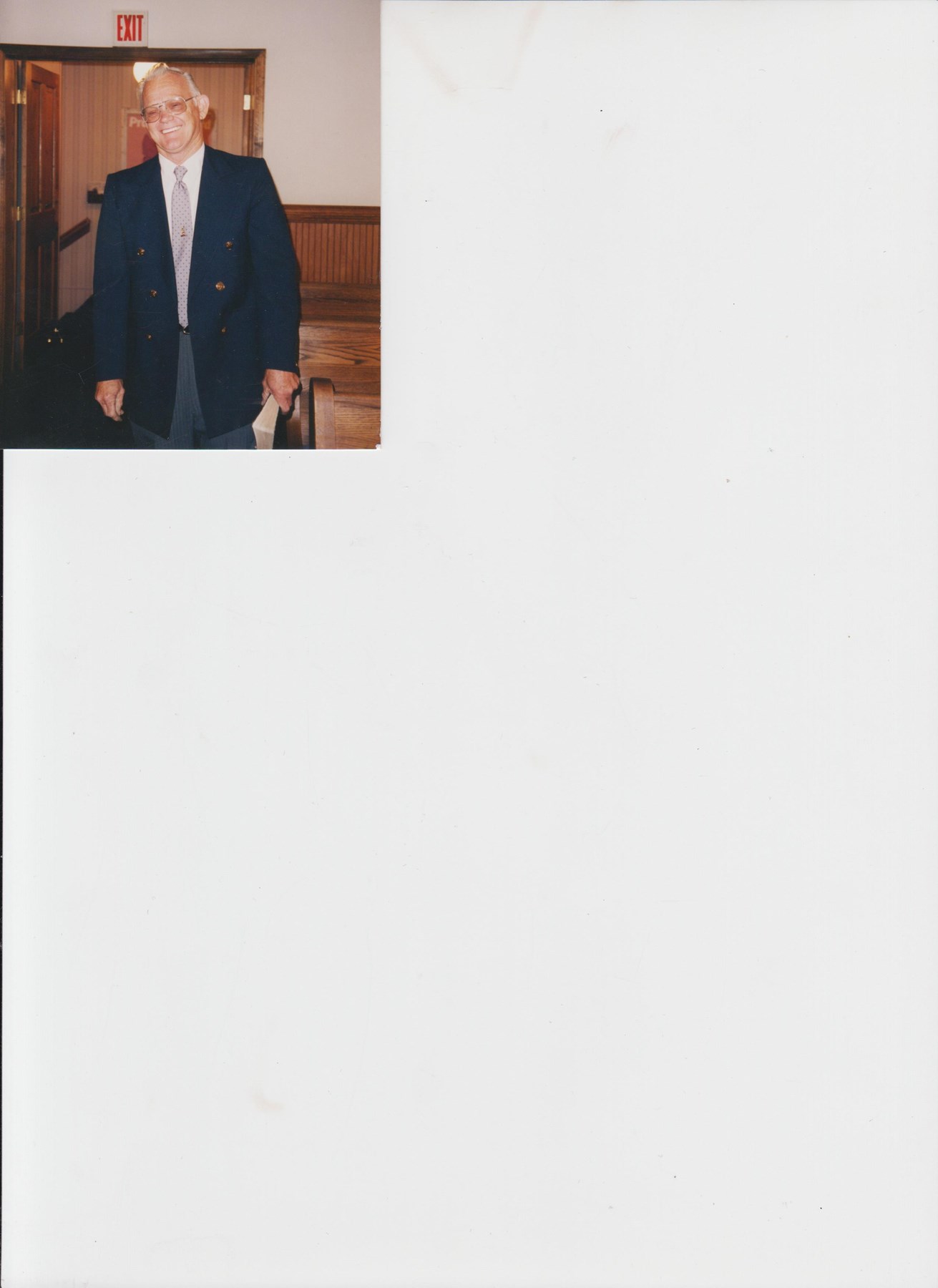 Obituary of Mr. Robert Tigue Snead