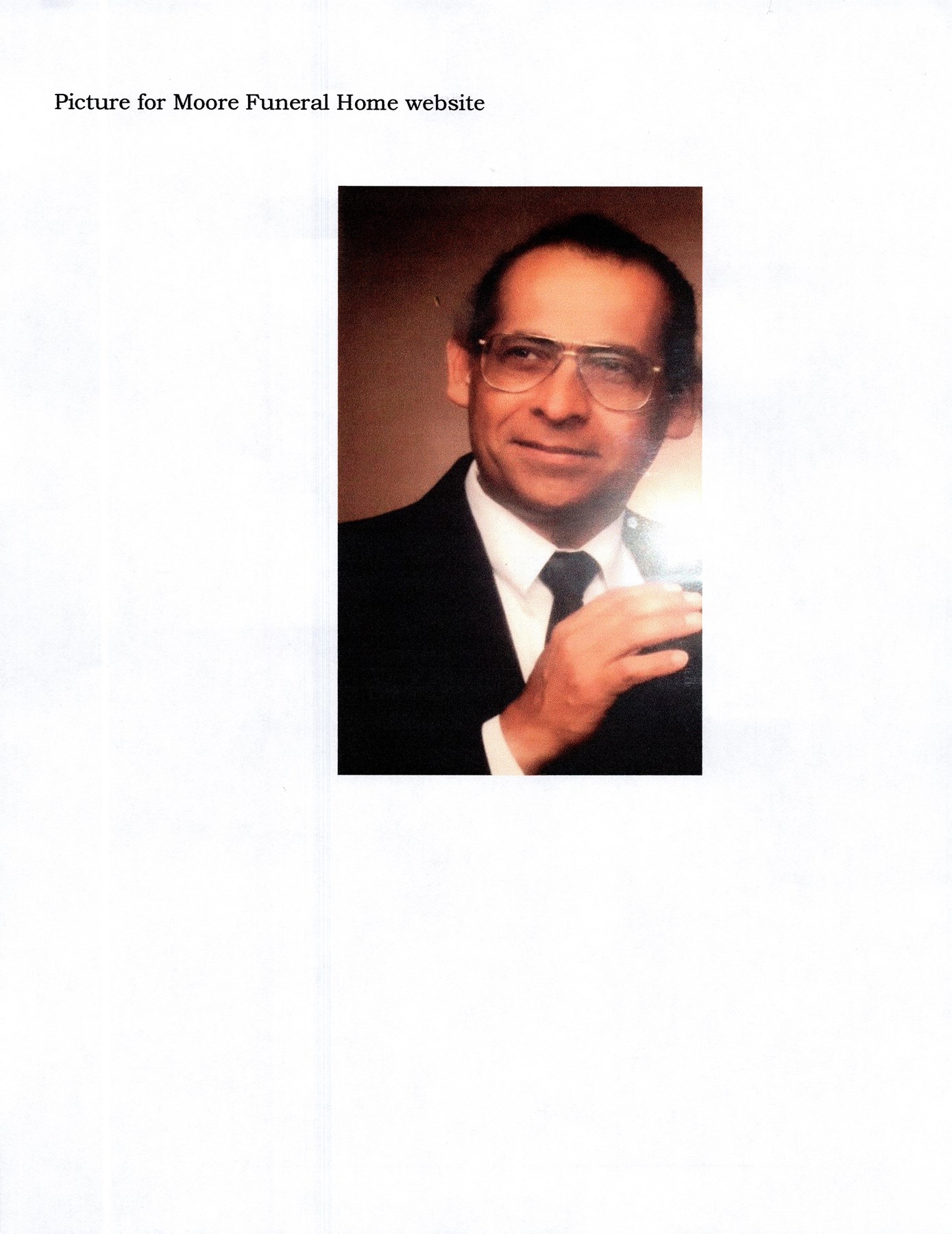 Obituary of Benjamin Garcia