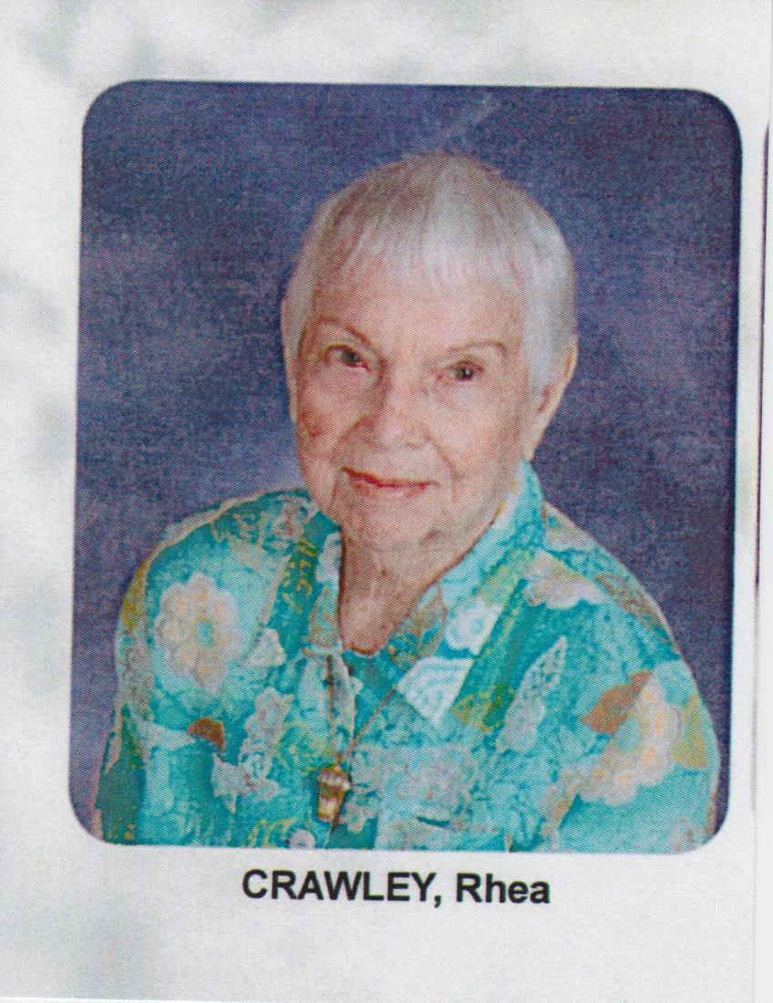 Avis de décès de Evelyn Rhea Crawley