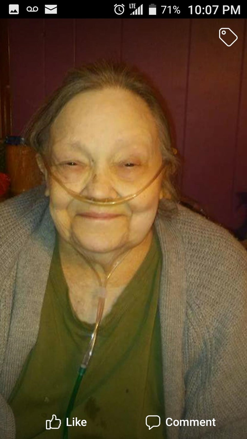 Obituary of Donna Jean Caroline Rider