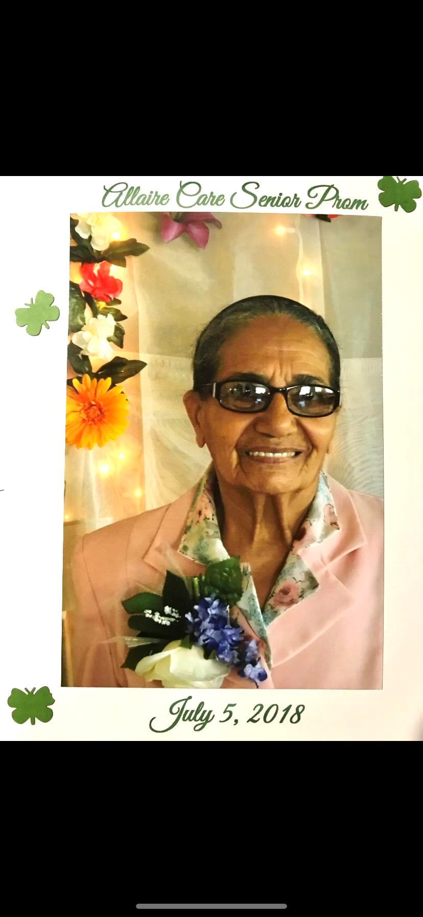 Obituary of Manuela Rodriguez