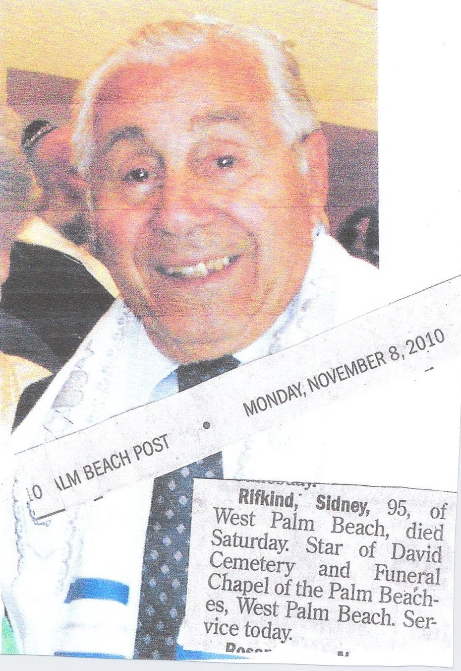 Sidney Rifkind Obituary West Palm Beach, FL(01)