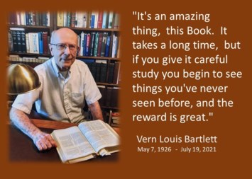 Obituary of Vern Louis Bartlett