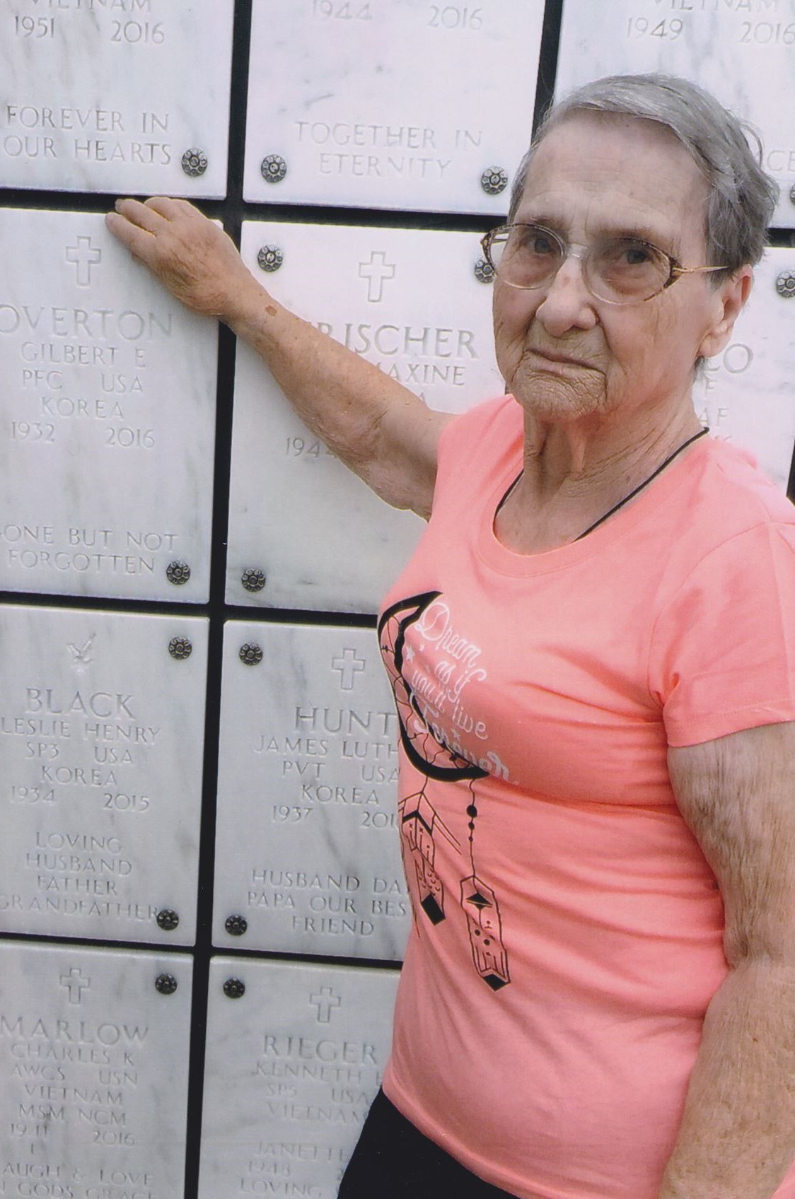 Obituary of Josephine M. Overton