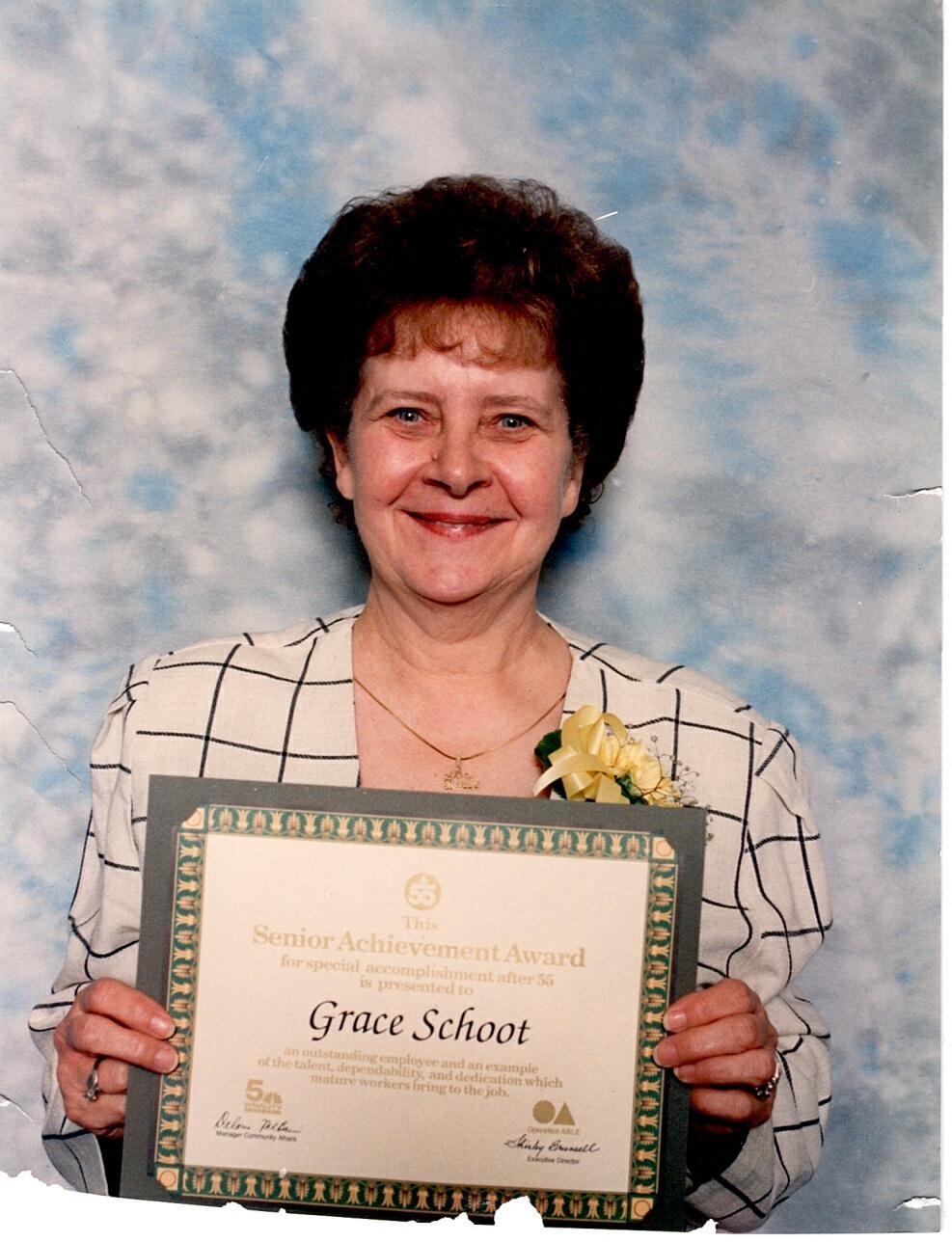 Obituary of Grace J Schoot