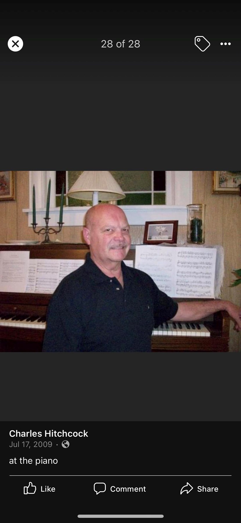 Obituary of Charles Lynn Hitchcock