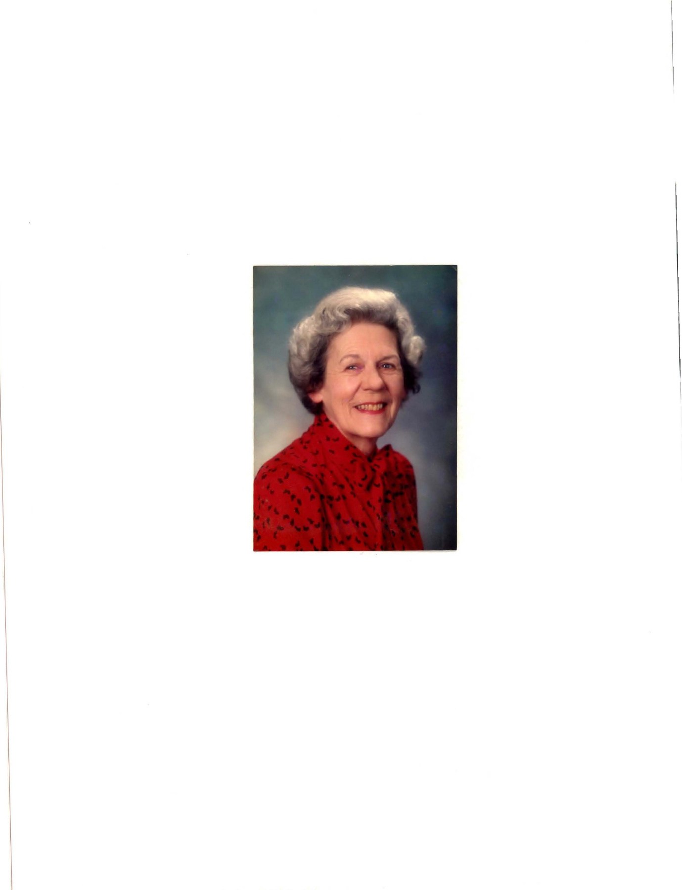 Obituary of Mary Camille Olaeta