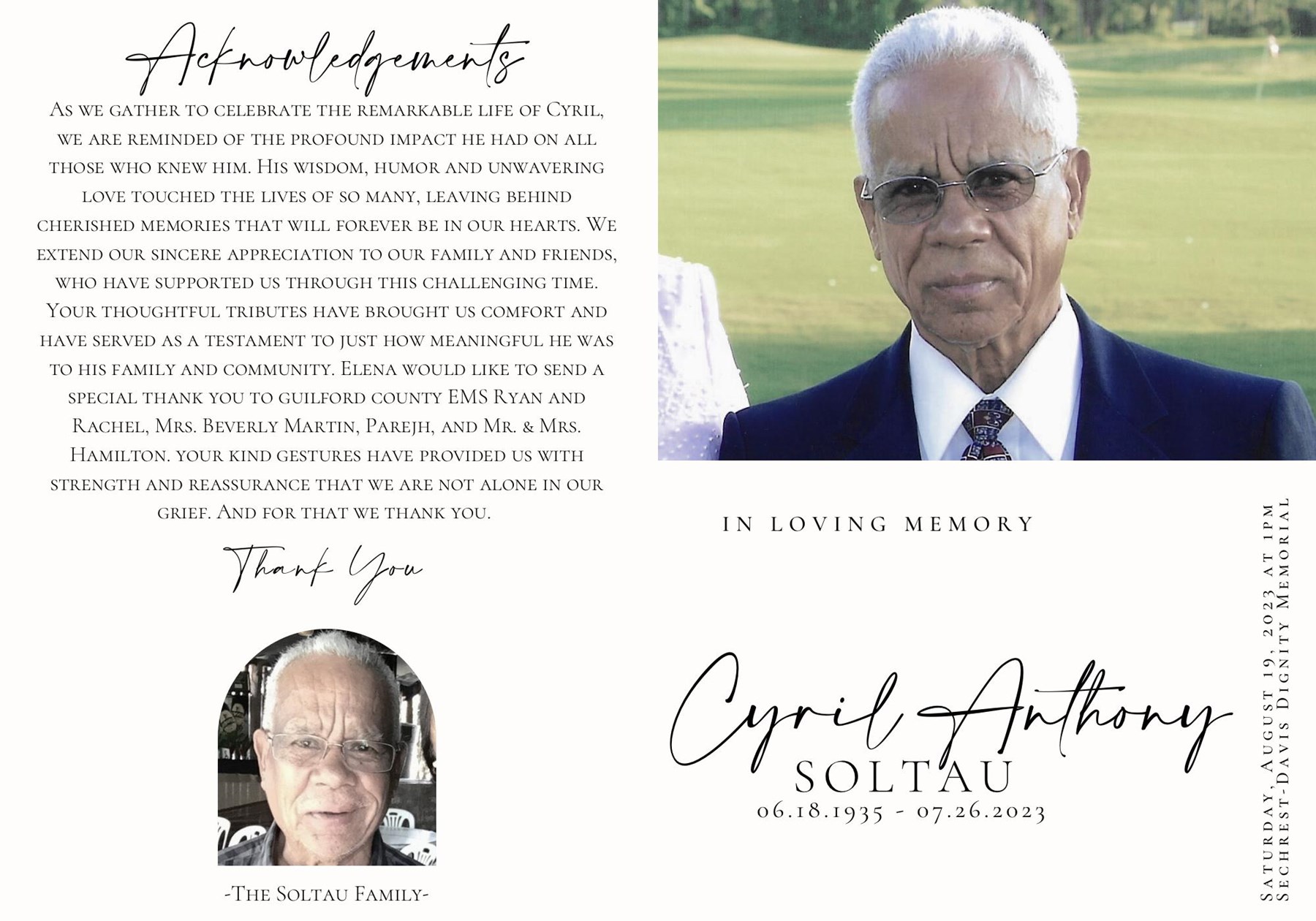 Cyril Soltau Obituary High Point, NC