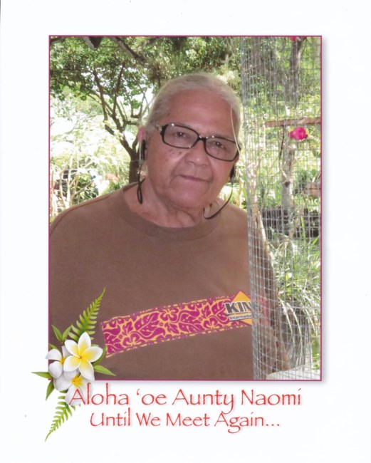 Obituary of Aunty Naomi Nami Wampler