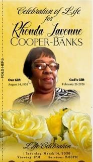 Obituary of Rhonda Banks