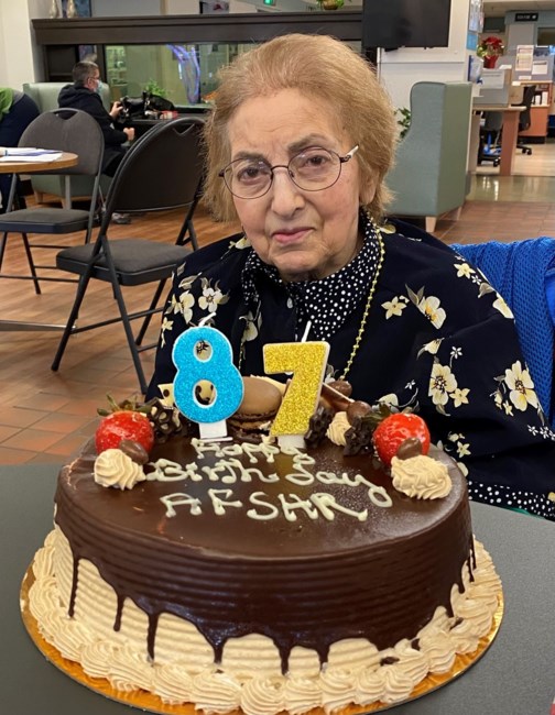 Obituary of Afsarkhanom Rafiei